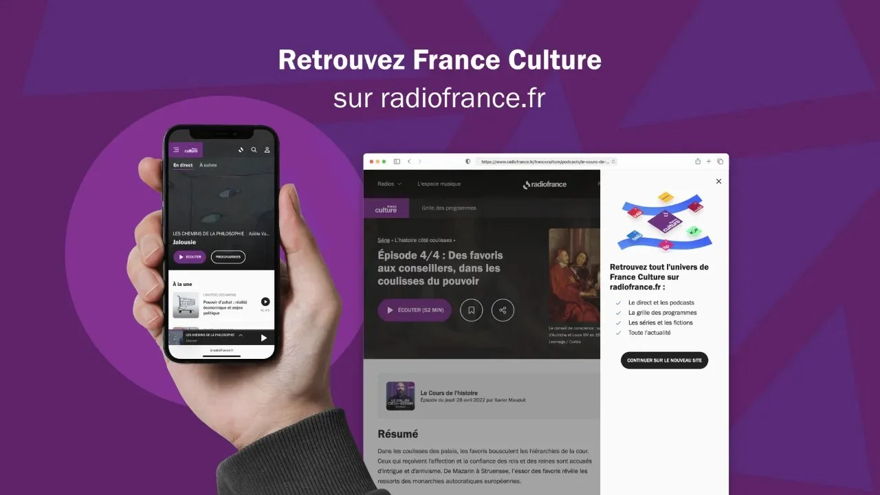 moyens d'écouter France Culture en direct